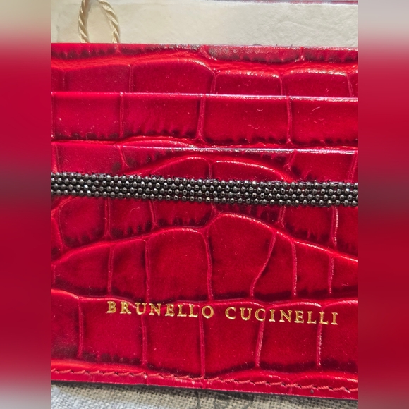 Brunello Cucinelli Card Holder. - Picture 5 of 13